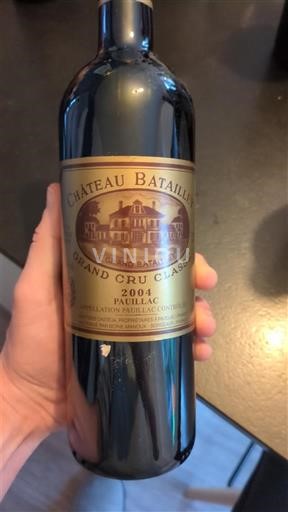 Bordeaux Pauillac Château Batailley 2004