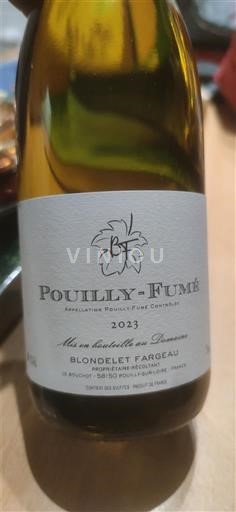 Loirevallei Pouilly-fumé Blondelet Fargeau 2023