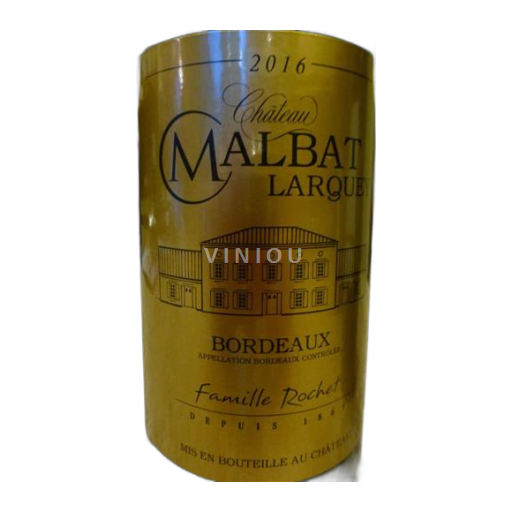 Bordeaux Château Malbat Larquey 2016