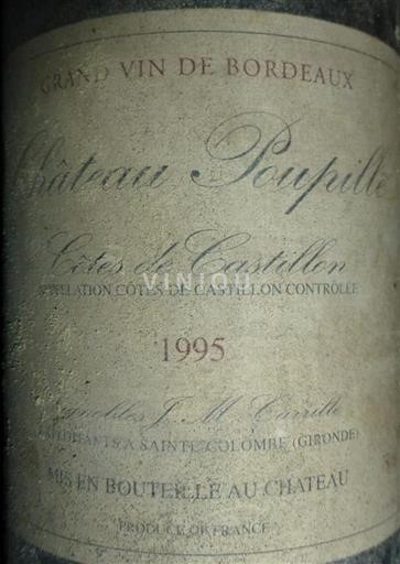 Bordéus Não especificado Château Poupille 1995