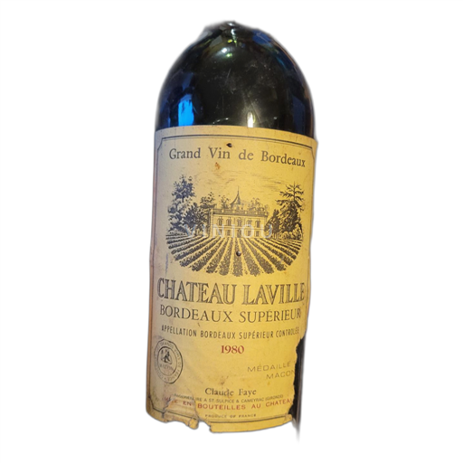 Bordeaux Bordeaux Supérieur Château Laville 1980