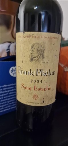 Bordeaux Saint-Estèphe Frank Phélan 2004