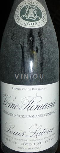 Borgogna Vosne-Romanée Vosne-Romanée 2008