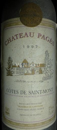 Zuidwest-Frankrijk Niet gespecificeerd Château Pagès 1997
