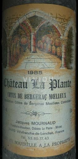 Sudoeste Bergerac Château La Plante 1985