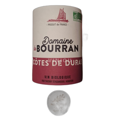 Sydvestfrankrig Côtes-de-Duras Domaine de Bourran 2022
