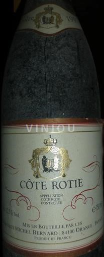 Vale do Ródano Côte-rôtie Côté rôtie 1991