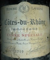 Rhônen laakso Côtes-du-rhône Côtes du Rhône Cuvée Spéciale Honoré Lavigne Spéciale Honoré Lavigne Ei vuosikertaa