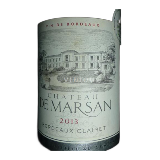 Bordeaux Château Marsan Bordeaux Clairet 2013