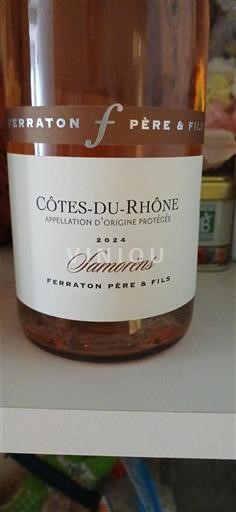 Rhônedalen Côtes du Rhône Ferraton Père & Fils Samorëns 2024
