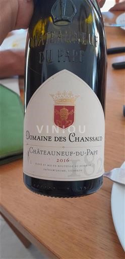 Rhône-dalen Châteauneuf-du-Pape Domaine Des Chanssaud 2016