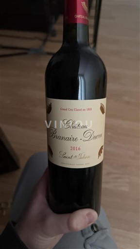 Burdeos Saint-Julien Grand Cru Château Branaire-Ducru 2016