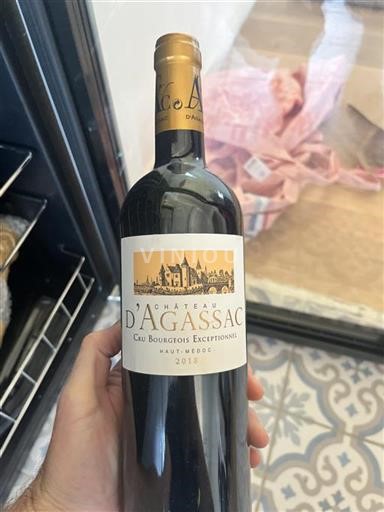 Bordeaux Haut-Médoc Cru Bourgeois Exceptionnel Château Agassac 2018