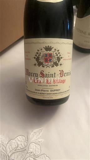 Burgundi Morey-Saint-Denis Premier Cru Jean-Pierre Duprey Le Village 2018