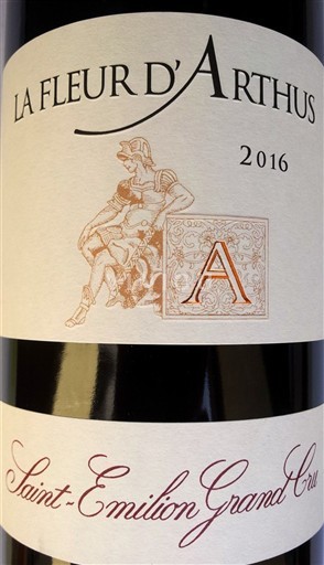 Bordeaux Saint-Émilion Grand Cru Grand Cru La Fleur Arthus 2016