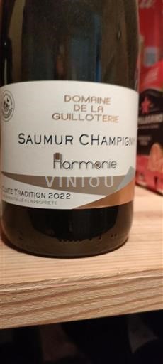 Loiretal Saumur-Champigny Domaine La Guilloterie Harmonie 2022