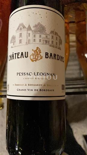 Bordeaux Pessac-Léognan Château Bardins Ohne Jahrgang