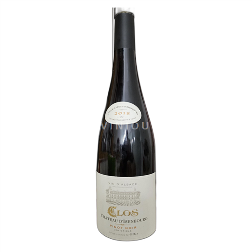 Alsace Pinot Noir Château d'Isenbourg Clos 2018