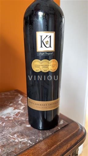 Australia Meridional Adelaide Hills K1 Single Vineyard 2018