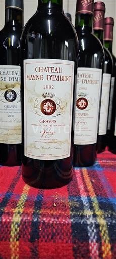 Bordeaux Graves Château Mayne Imbert 2002