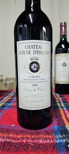 Bordeaux Graves Château Mayne Imbert Réserve du Château 2000