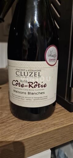 Rhône Valley Côte-Rôtie Vincent & Alexandre Cluzel Maisons Blanches 2018