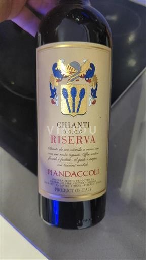 Toskánsko Chianti Piandaccoli Riserva 2021