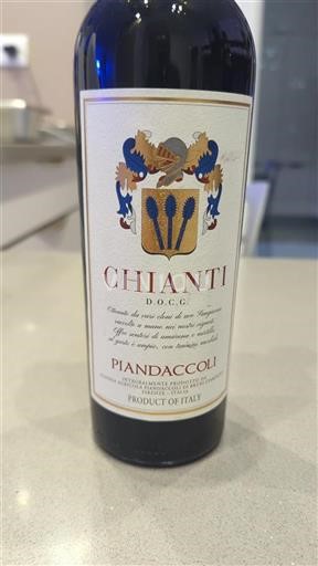 Toskánsko Chianti Piandaccoli 2022