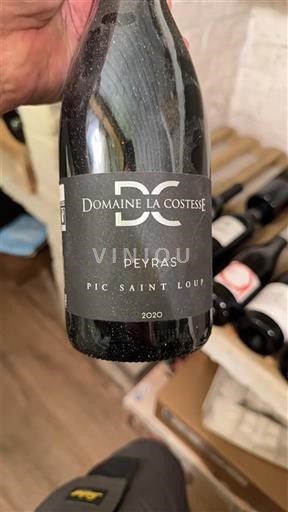 Languedoc Pic-saint-loup Domaine La Costesse Peyras 2020