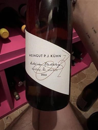 Rheingau Ni doloceno Weingut P.J. Kühn Oestricher Klosterberg 2022