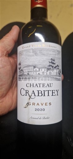 Bordeaux Graves Château Crabitey 2020