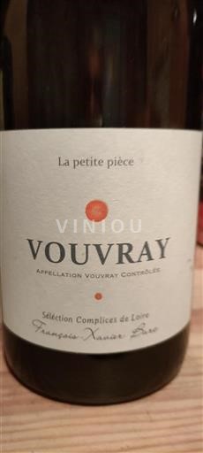 Valle del Loira Vouvray François-Xavier Barc La petite pièce 2023