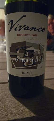 Rioja Vivanco Reserva 2019
