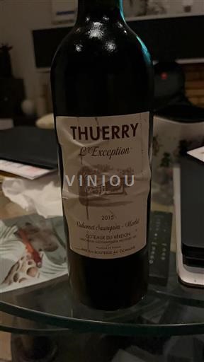 Provence, Lower Rhône Valley, Corsica Coteaux du Verdon Domaine Thuerry L'Exception 2015