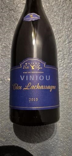 Burgundy Maison Colin Seguin Clos Lachassagne Monopole 2015