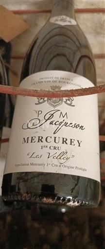 Borgoña Mercurey Premier Cru P. & M. Jacqueson Les Velley 2023
