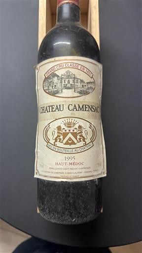 Bordeaux Haut-Médoc Grand Cru Camensac 1995