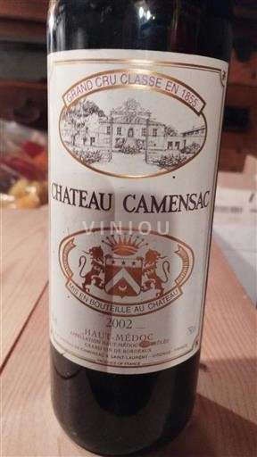 Burdeos Haut-Médoc Grand Cru Camensac 2002