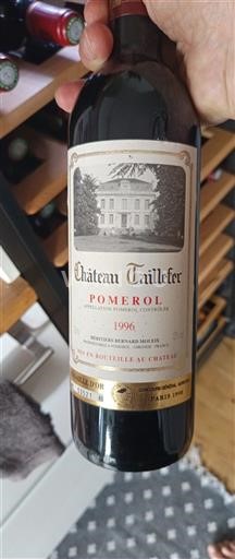 Bordoja Pomerol Château Taillefer 1996