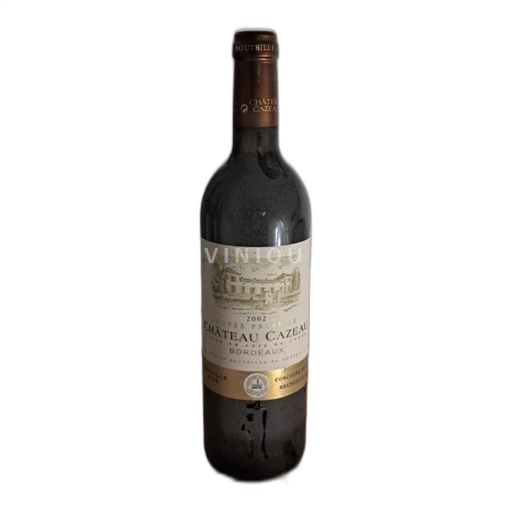 Bordeaux Nespecifikováno Château Cazeau Prestige 2002