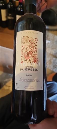 Sydvestfrankrig Côtes de Gascogne Barone Sandresse 2020