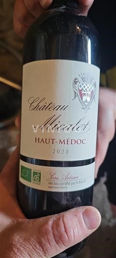 Bordéus Haut-Médoc Château Micalet 2020