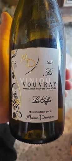 Valle del Loira Vouvray Maison Darragon Les Tuffes 2018