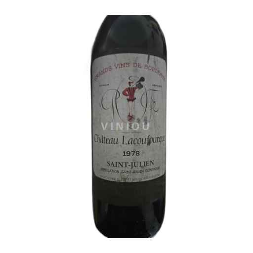 Bordeaux Saint-Julien Château Lacoufourque 1978