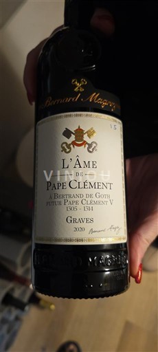 Bordeaux Graves Château Pape Clément L'Âme de Pape Clément 2020