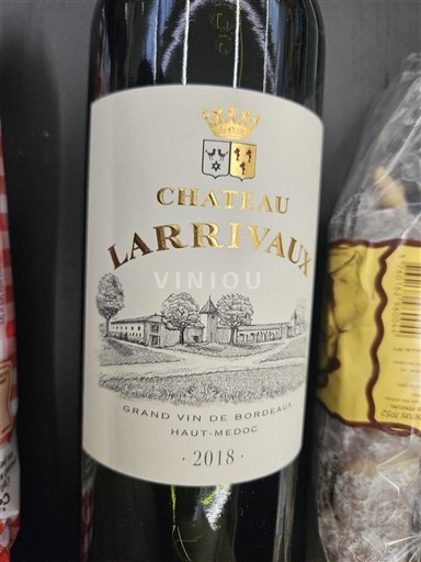 Bordoja Haut-Médoc Château Larrivaux 2018