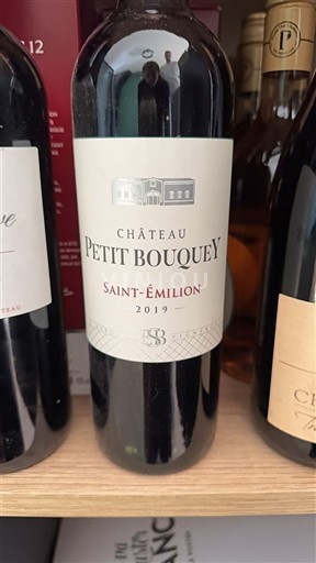 Bordeaux Saint-Émilion Château Petit Bouquey 2019