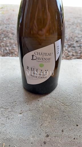 Burgund Rully Premier Cru Château Davenay Meix Cadot 2016