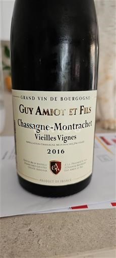 Burgund Chassagne-Montrachet Guy Amiot et Fils Vieilles Vignes 2016