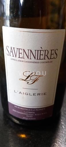 Loirevallei Savennières L et F Martin L'Aiglerie Niet-geïntegreerd